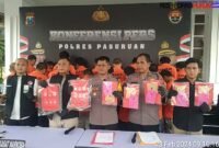 Foto : Polres Pasuruan berhasil mengungkap sejumlah kasus tindak pidana