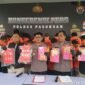 Foto : Polres Pasuruan berhasil mengungkap sejumlah kasus tindak pidana