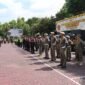 Foto : Kepolisian Resor Malang, Polda Jatim, menggelar patroli skala besar