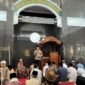 Foto: Kapolsek Tumpang AKP Achmad Zainuddin sampaikan ceramah Kamtibmas di Masjid AT Taqwa Desa Wringinsongo 