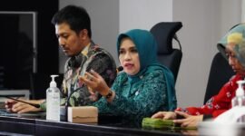 Foto : Panitia Perlombaan Desa dan Kelurahan Kota Batu Tahun 202 menggelar rapat pleno untuk menetapkan pemenang perlombaan tersebut