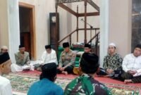 Foto : Jumat Curhat Polsek Tumpang dilaksanakan di Masjid Manbaus Sa'adah Desa Benjor Kecamatan Tumpang Kabupaten Malang