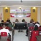 Foto : Kapolres Batu AKBP Oskar Syamsuddin pimpin Rapar Koordinasi Eksternal