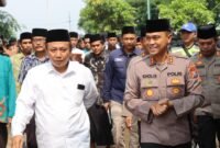 Foto :  Kapolres Malang AKBP Putu Kholis Aryana sambangi Pondok Pesantren Rakyat
