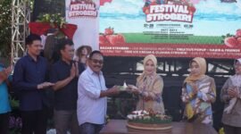 Foto : Peresmian Festival Stroberi “Gemah Ripah Stroberi
