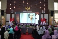 Foto : Tim Penggerak PKK Kota Batu menggelar acara “Halal Bihalal dan Resepsi HKG” 