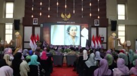 Foto : Tim Penggerak PKK Kota Batu menggelar acara “Halal Bihalal dan Resepsi HKG” 