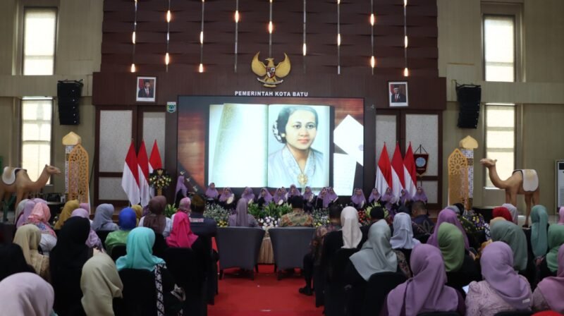 Foto : Tim Penggerak PKK Kota Batu menggelar acara “Halal Bihalal dan Resepsi HKG” 