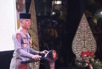 Foto : Kapolres Batu AKBP Oskar Syamsuddin saat membuka Festival Patrol Ramadhan Kapolda Cup 2024