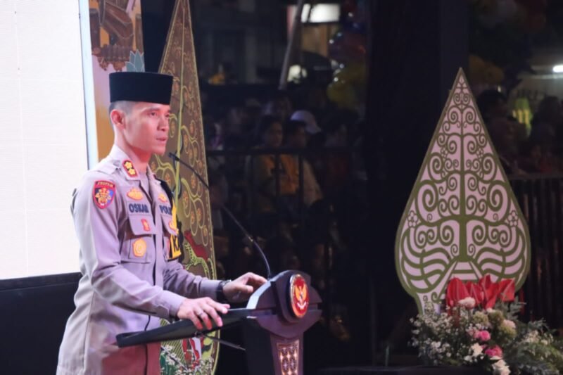 Foto : Kapolres Batu AKBP Oskar Syamsuddin saat membuka Festival Patrol Ramadhan Kapolda Cup 2024