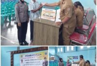 Foto : Pembagian BLT DD di desa Sukopuro Kecamatan Jabung Kabupaten Malang