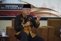 Ket foto. Bupati Malang H.M Sanusi