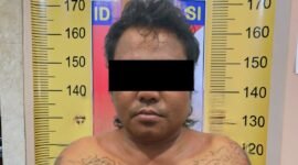 Foto : Satu dari koplotan pembobo rumah