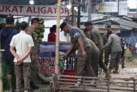 Foto : – PKL dan parkir liar di sejumlah titik di wilayah Kota Batu ditertibkan 