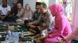 Foto : Kapolres Malang saat jumat curhat bersama keluarga korban kanjuruhan