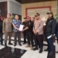 Foto : ketua GRIB Malang, Damanhury Jab saat menyuarakan aksi di DPRD Kabulaten Malang
