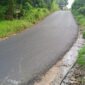 Ket foto. Ruas jalan Desa Sitirejo Kecamatan Wagir yang selesai dikerjakan. (Insert Kepala Desa Sitirejo Wagir, Buang)