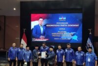Rekomendasi Pilkada Cabup dan Cawabup Kabupaten Malang dari Demokrat diserahkan langsung AHY Ketum.