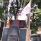 Panglima GRIB Jaya Cobra Hercules Saat Aksi demo depan Balaikota.