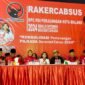 Foto : Rapat Kerja Cabang Khusus (Rakercabsus) yang di gelar DPC PDI Perjuangan Kota Malang