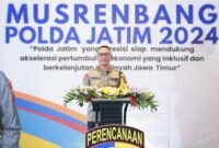 Kapolda Jawa Timur Irjen Pol. Imam Sugianto, bersama Pejabat Utama (PJU) Polda Jatim, menggelar Musyawarah Perencanaan Pembangunan (Musrenbang) Biro Perencaan Umum dan Angaran (Rorena) Polda Jatim tahun 2024