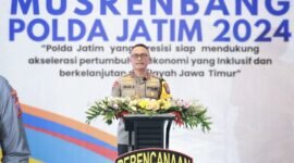 Kapolda Jawa Timur Irjen Pol. Imam Sugianto, bersama Pejabat Utama (PJU) Polda Jatim, menggelar Musyawarah Perencanaan Pembangunan (Musrenbang) Biro Perencaan Umum dan Angaran (Rorena) Polda Jatim tahun 2024