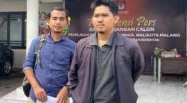 Foto : Gilang, Ketua Koalisi Pemuda Malang Bersuara 