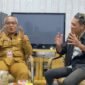 Foto : Kepala Dinas Disporapar Kota Malang Baihaqi, S.Pd., S.E., M.Si., CGCAE saat acara Podcast bersama pendoposatuid