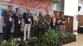 Foto : Ketua Umum Himpunan Masyarakat Peduli ELGEKA Indonesia Mahiruddin Achmad (urutan ketiga dari kiri)