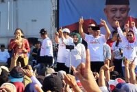 Foto : Paslon SALAF gelar kampanye perdana 