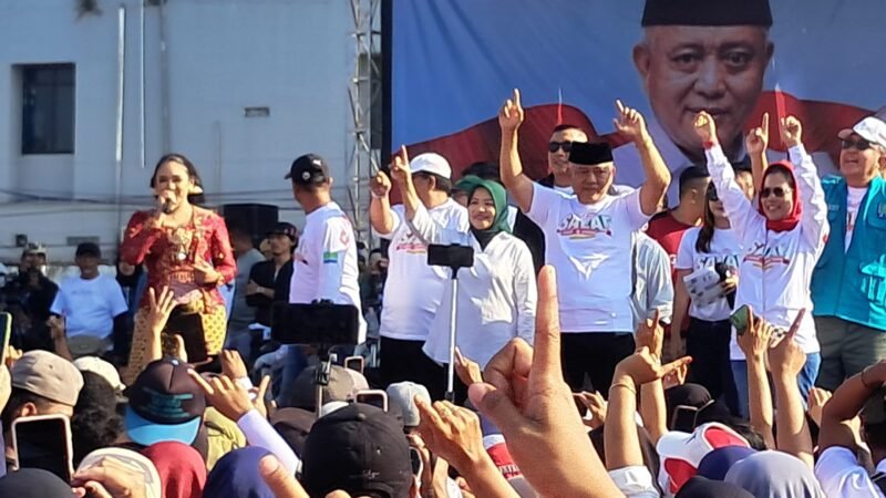 Foto : Paslon SALAF gelar kampanye perdana 