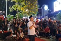 Foto : Abah Anton saat acara Nobar yang digelar Sabda Abah Anton