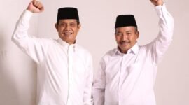Foto : Pemenangan Pasangan Calon Bupati dan Wakil Bupati nomor urut 2, Gunawan HS - dokter Umar Usman (GUS) 