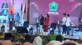 Foto : Debat perdana calon Walikota dan Wakil walikota Malang
