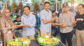 Foto : Paslon Wahyu-ALI resmikan posko Branjang Kawat untuk pemenangan WALI 