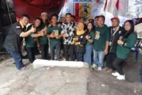 Personel Bidang Seni Irama Gubuk Ngalam bersama Walikota Malang Wahyu Hidayat (Foto : Yani)