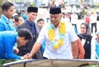 Ket foto. Bupati Malang saat berada di kampus IISB Thursina Kecamatan Dau