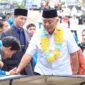 Ket foto. Bupati Malang saat berada di kampus IISB Thursina Kecamatan Dau