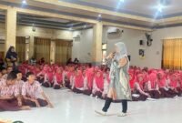 Ket foto. Kegiatan mahasiswa Universitas Muhammadiyah Malang di Kabupaten Jombang