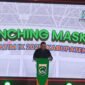 ket foto. Wakil Bupati Malang Didik Katot Subroto saat launching maskot dan logo Pekan Olah Raga Provincie Jawa Timur di Pendopo Agung Kabupaten Malang