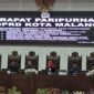 DPRD Kota Malang saat menggelar Rapat Paripurna pada Rabu (12/3/2025)