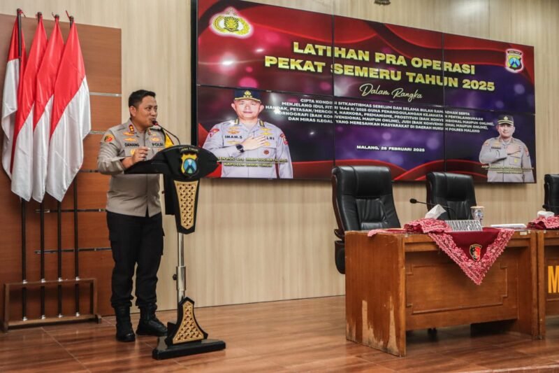 Kapolres Malang, AKBP Danang Setiyo P.S., S.H., S.I.K., M.H.