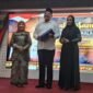 Pisah Sambut Wakil Bupati di Pendopo Agung Malang (04/02)  Wabup lama Didik Gatot Subroto  (tengah) ke Wabup baru Nyai Lathifah Shohib