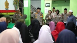 Kapolresta Kombes Pol Nanang Haryono, S.H., S.I.K., M.Si., yang didampingi PJU Polresta Malang Kota