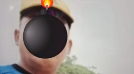 Keterangan foto: Terlapor 'S' Warga Kejayan Pasuruan yang mencatut nama media untuk meminta-minta Sumbangan 