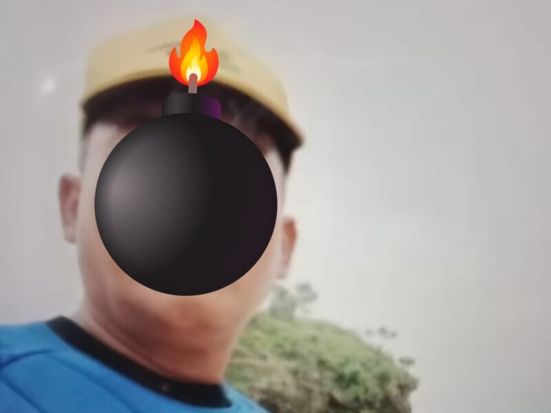 Keterangan foto: Terlapor 'S' Warga Kejayan Pasuruan yang mencatut nama media untuk meminta-minta Sumbangan 