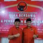 Ketua DPC PDI Perjuangan Kota Malang I Made Riandiana Kartika (kiri)