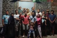 Keterangan : Sandy Setiawan bersama Keluarga besar Part Civic Malang (24/03)