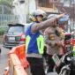 Keterangan: Kapolresta Malang Kota, Kombes Pol Nanang Haryono saat monitoring jalur balik pemudik (dok Humas)
