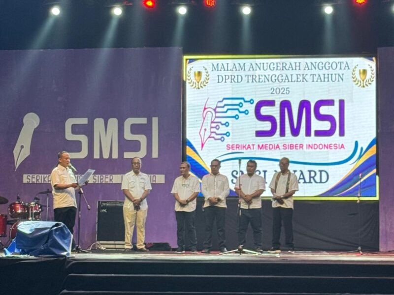 Pengukuhan Resmi Pengurus Baru Serikat Media Siber Indonesia (SMSI) Kabupaten Trenggalek masa bakti 2024–2027